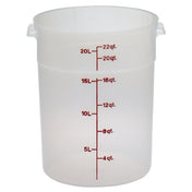 Cambro RFS22PP190 Storage Container Round 22 Qt.
