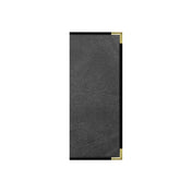 Risch SEVDX-2V 4.25X11 Seville Deluxe Hardback Antibacterial/antimicrobial Faux-leather Menu Cover (specify Color)