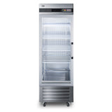 Summit SCR23SSGLH Refrigerator Reach-in One-section