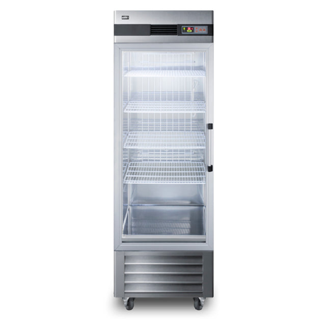 Summit SCR23SSGLH Refrigerator Reach-in One-section