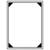Risch SHERWOOD-1V 5.5X8.5 Sherwood Hardback Faux-wood Menu Cover (specify Color)
