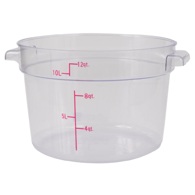 Stanton Trading PCR-12 Food Storage Container Round 12 Qt.
