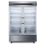 Summit SCR49SSG Refrigerator Reach-in Two-section