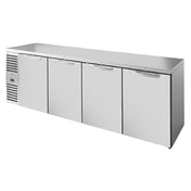 True Refrigeration TBR108-RISZ1-L-S-SSSS-1 Refrigerated Back Bar Cooler Four-section
