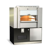 Wood Stone FD-6045-RFG-R-IR Fire Deck Stone Hearth Oven Radiant Burner On Right Side Of Chamber With Infrared Under Floor Burner