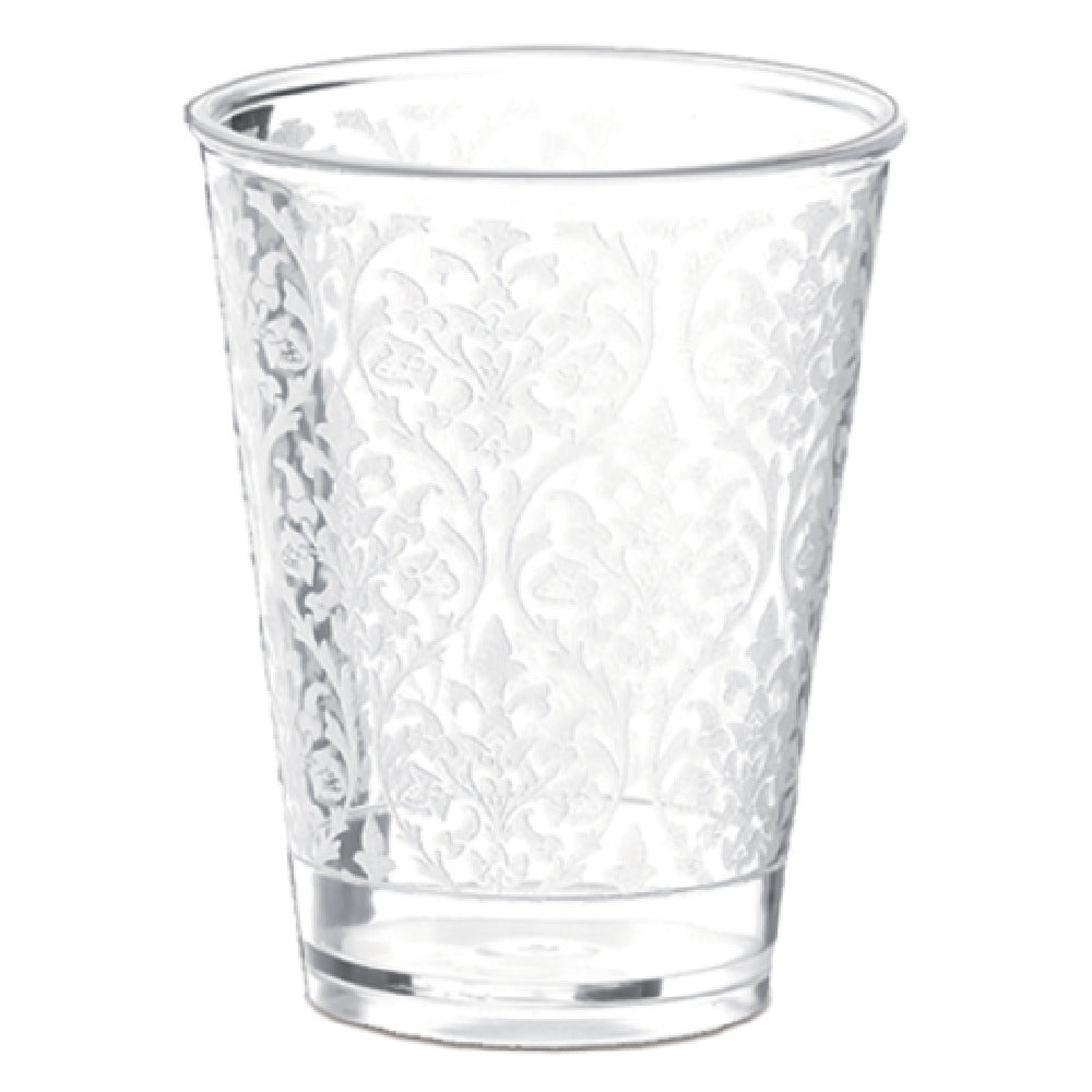 JB Prince R836 Comatec Disposable Baroque Mini Glass 2 Oz. 2-1/2"H