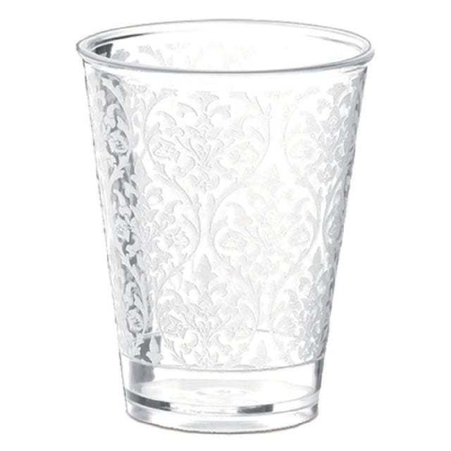JB Prince R836 Comatec Disposable Baroque Mini Glass 2 Oz. 2-1/2"H