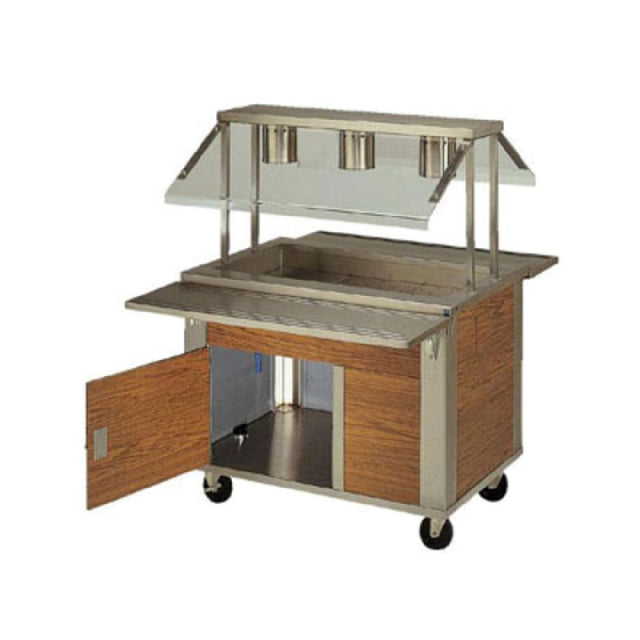 Piper Products 2-CM - Elite 500 Cold Food Unit, Mechanically Cooled, (2) 12" X 20" Pan Capacity