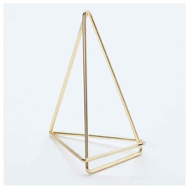 American Metalcraft GCHG4 Geometric Card Holder 4"H Metal
