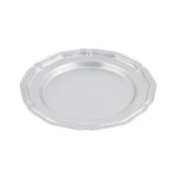 Bon Chef 1034CABERNET Queen Anne Dinner Plate 10-1/2" Aluminum With Ceramic-look Coating