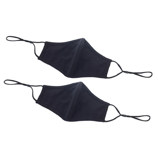 Winco MSK-2KML Face Mask 7-1/4" X 5-1/2" Adjustable Clip