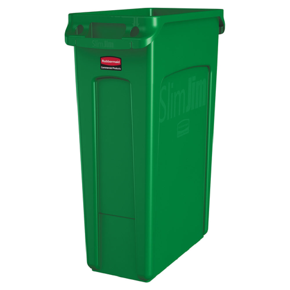 Rubbermaid 1956186 Slim Jim® Container 23 Gallon 22"L X 11"W X 30"H