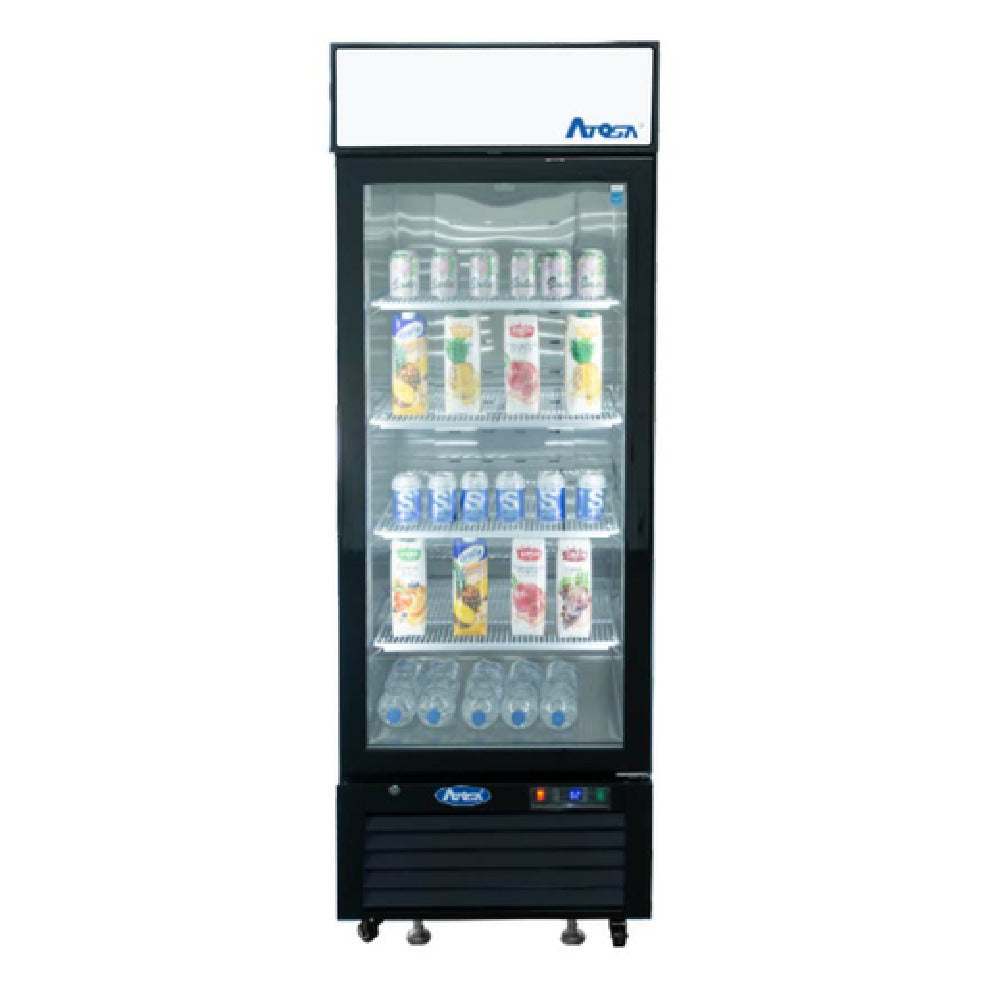 Atosa MCF8725GR Refrigerator Merchandiser One-section 24-1/5"W X 24"D X 76-1/5"H