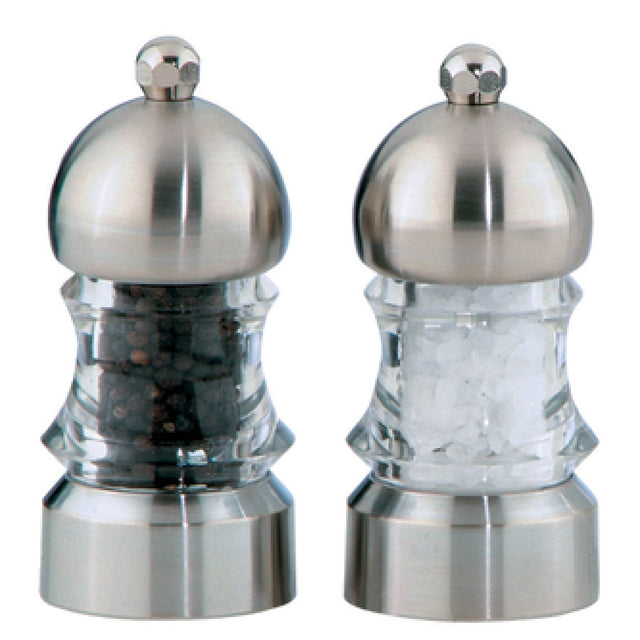 Chef Specialties 01572 (015724) Chef Home Cookin' Series Metro Salt Mill/Pepper Mill Set