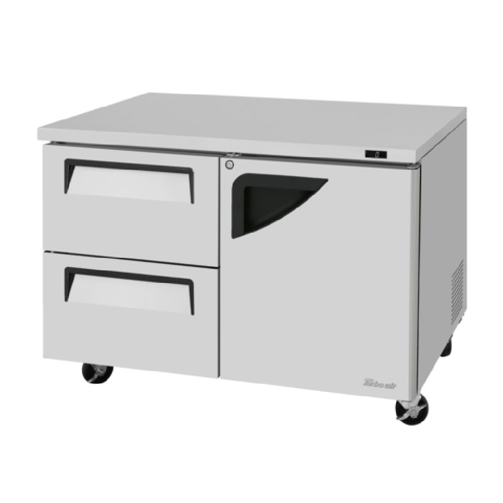 Turbo Air TUF-48SD-D2R-N Super Deluxe Series Undercounter Freezer Two-section