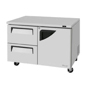 Turbo Air TUF-48SD-D2R-N Super Deluxe Series Undercounter Freezer Two-section