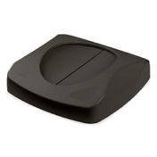 Rubbermaid FG268988BLA Untouchable® Swing-In-Top 16" Sq X 4" H Fits 3569-883569-07 & 3569-73 Containers