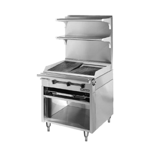 American Range HD34-CRB-1_NAT Medallion Professional Heavy Duty Range Gas 34"