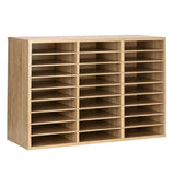 Alpine Industries ADIOF201-01-MEO Literature File Organizer 27 Compartment Cardboard