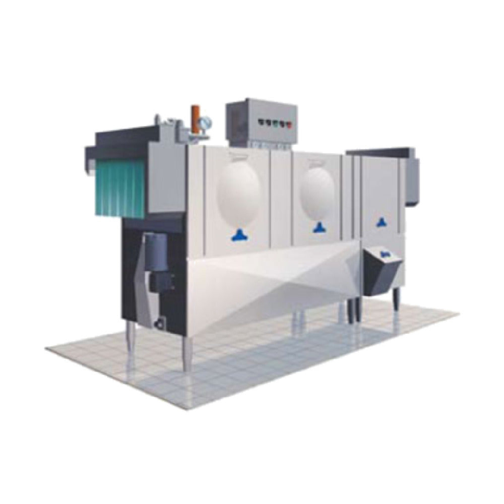 Stero SCT120S Dishwasher With Pre-Scrapper Conveyor Type Three Tank
