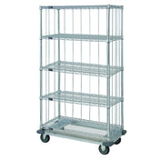 Quantum MD1848C47RE-5 Mobile Enclosure Cart 48"W X 18"D X 81"H Includes: (5) Wire Shelves