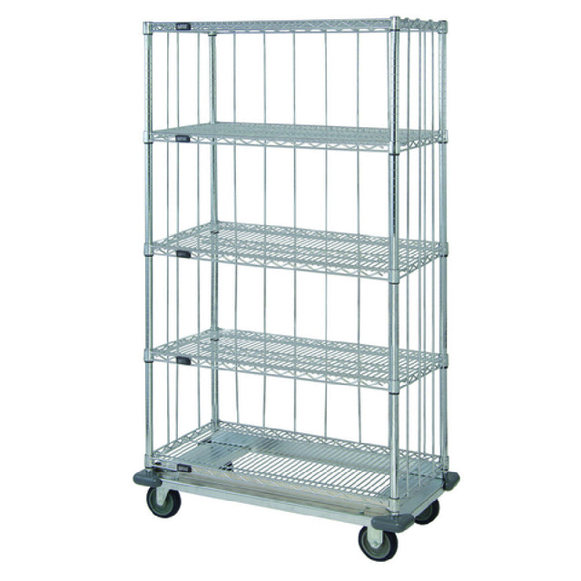 Quantum MD1836C47RE-5 Mobile Enclosure Cart 36"W X 18"D X 81"H Includes: (5) Wire Shelves