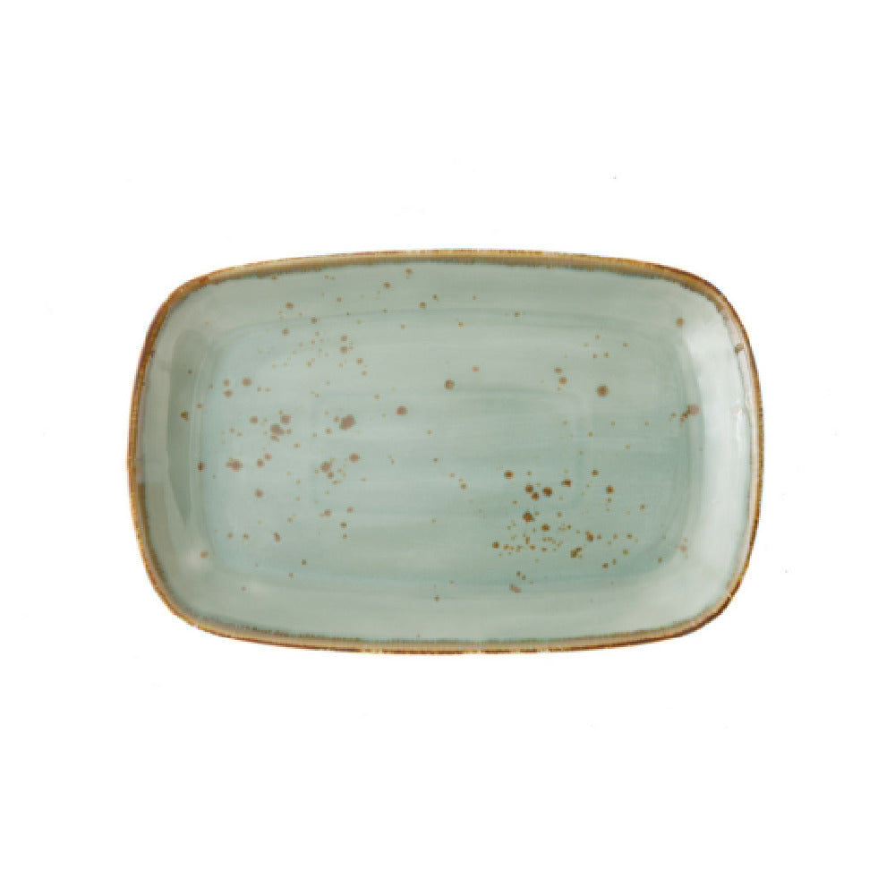 Fortessa TC7300.DV.5.60 Erthe Celadon Platter 14x9" (35.5x23cm) Rectangular