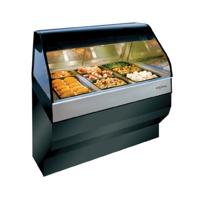 Alto Shaam ED3SYS-48 Heated Display Case 48" With Stationary Base Full-service With 3 Pan Sections