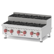 Omcan 44200 (CE-CN-0636-S) Hotplate Natural Gas Counter Top