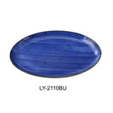 Yanco LY-2110BU Lyon Platter 10"L X 7"W X 1"H Oval