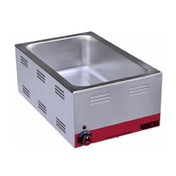 Hubert 75720 - Kratos® Full-Size Food Warmer And Cooker, 1500 Watts, Fits 12"x20" Food Pan