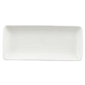 Arc Cardinal EP271 Dudson Evo Pearl Rectangle Tray (L:10.625'' X W:4.75'') Stoneware