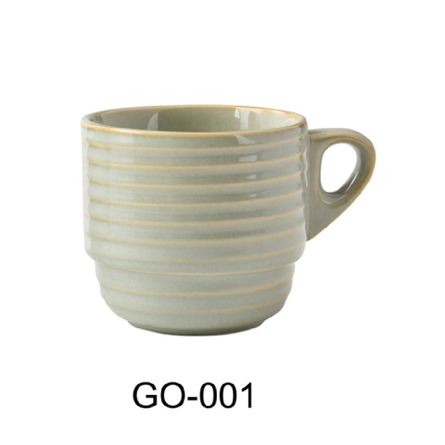 Yanco GO-001 Golden Coast Stackable Cup 3-1/8" Dia. X 2-7/8"H 6 Oz