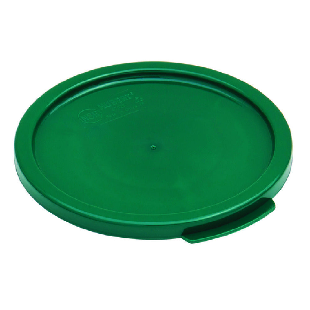 Hubert 57428 - Hubert® Lid, 7-63/100" Dia. X 1/4"H, Polypropylene