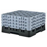 Cambro 25S900110 Camrack® Glass Rack With (4) Soft Gray Extenders Full Size