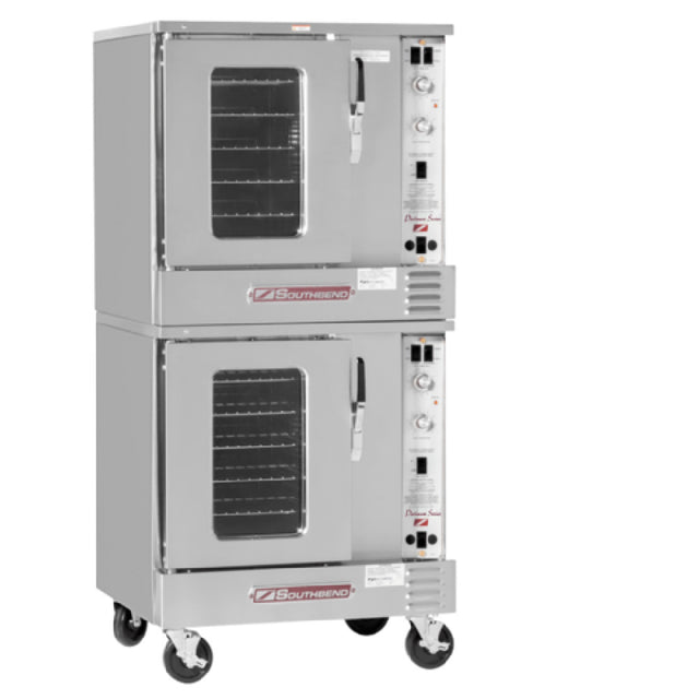Southbend PCHE15S/S_208/60/3 Platinum Double Convection Oven Half Size