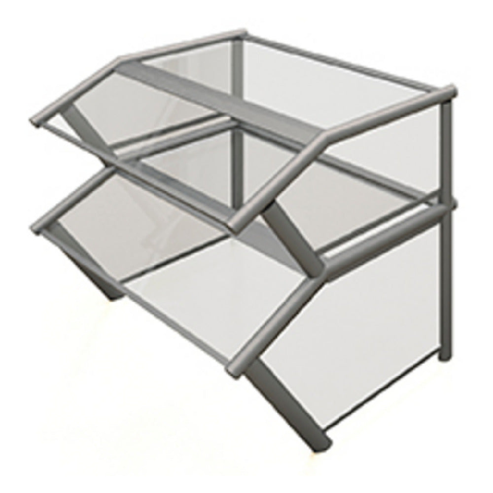 Eagle DCS6-DSG-CDT Directors Choice® Decorative Deluxe Sneeze Guard Cafeteria Style