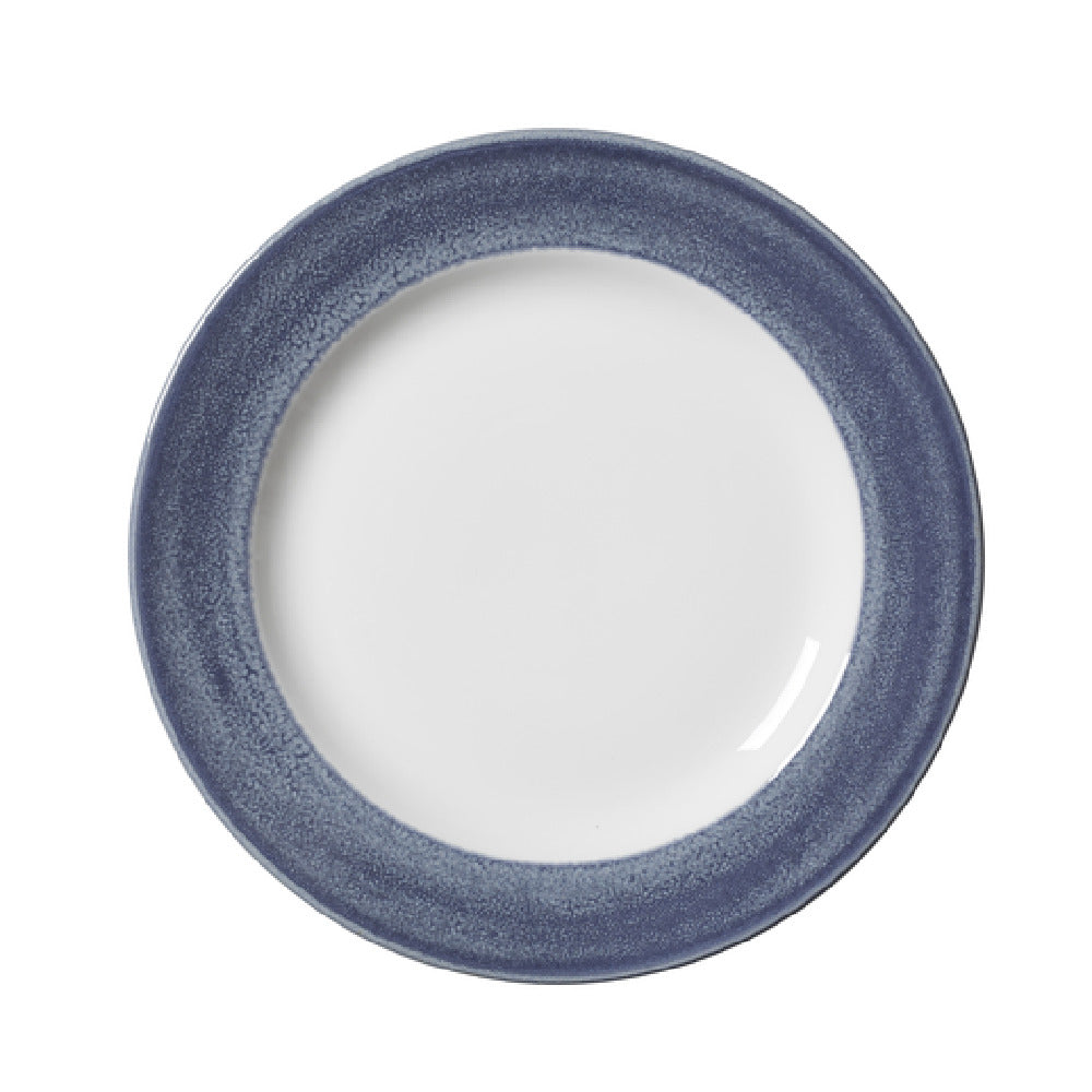 Steelite 17920813 Plate 10.0"Revolution Edge Bluestone
