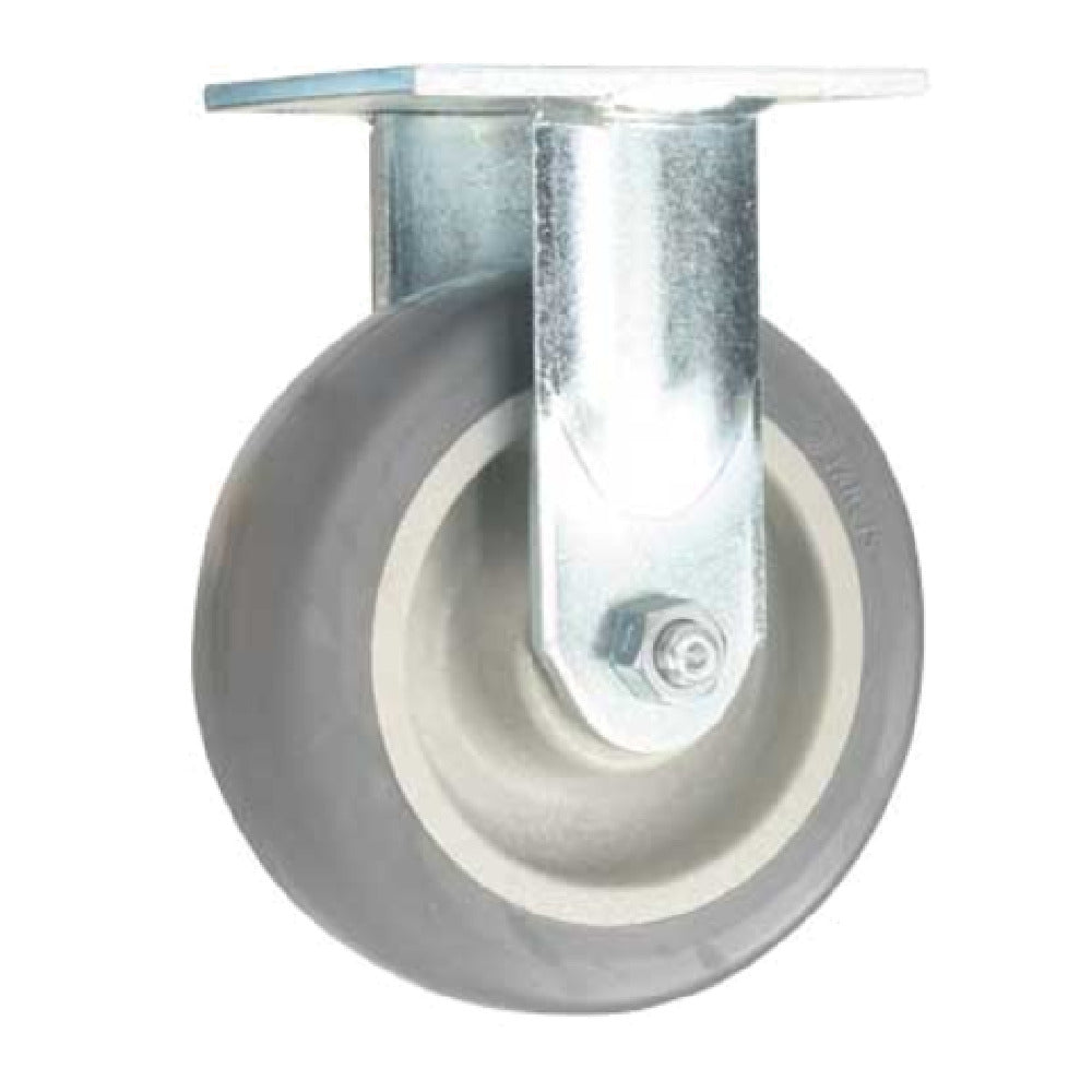 Forbes Industries 1623-R 6" Heavy Duty Grey Wheel (6" X 2" Poly-Lok) With Rigid Caster For #2455