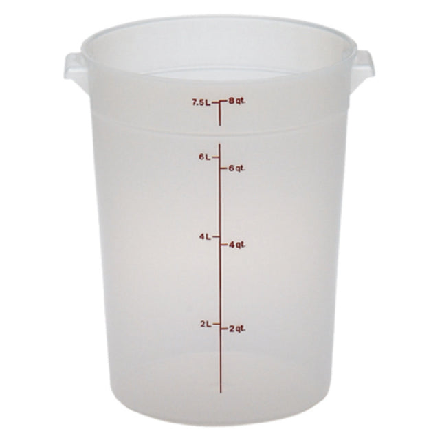 Cambro RFS8PP190 Storage Container Round 8 Qt.