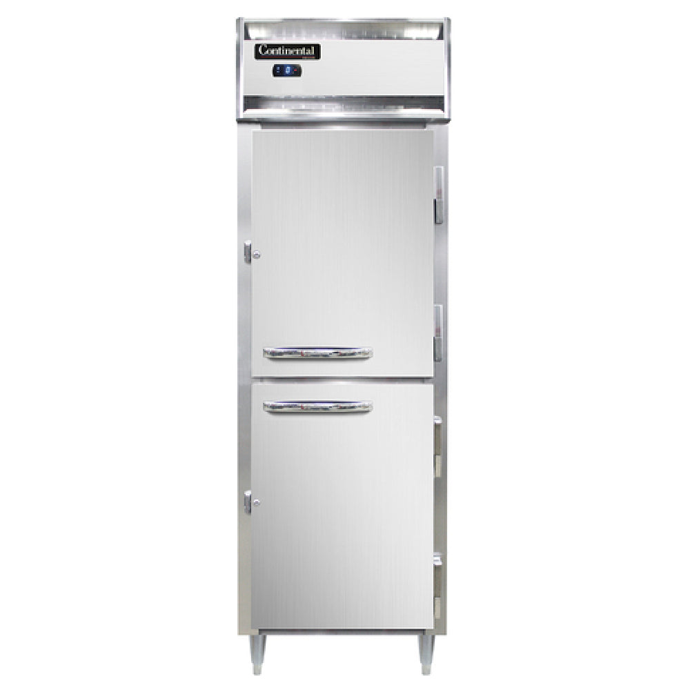Continental Refrigerator D1FSNSSHD Designer Line Freezer Reach-in One-section