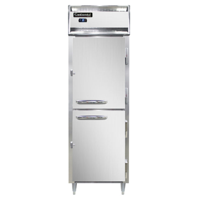 Continental Refrigerator D1FSNSSHD Designer Line Freezer Reach-in One-section