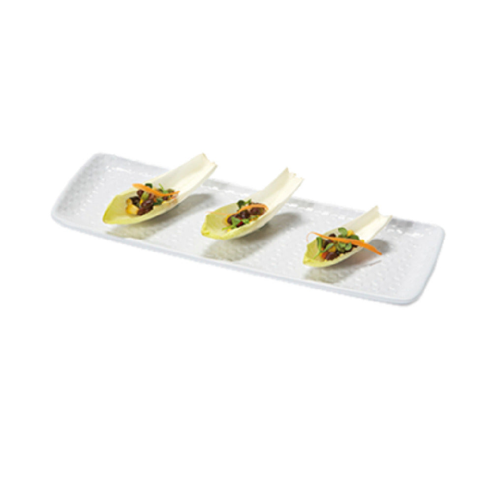 GET Enterprises CS-1450-CN-W Coralline™ Platter 14" X 5" Rectangular