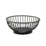 TableCraft Products 10820 - Parisian Collection Wire Basket, 6" Dia. X 2-1/4"H, Round