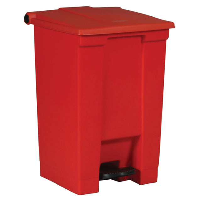 Rubbermaid FG614400RED Step-On Container 12 Gallon 16-1/4" X 15-3/4"W X 23-5/8"H