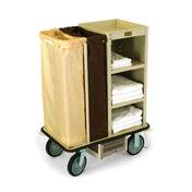 Forbes Industries 2141 Guest Room Attendant Cart 18"W X 18"D X 36"H Cabinet (3) Shelves (2 Adjustable)