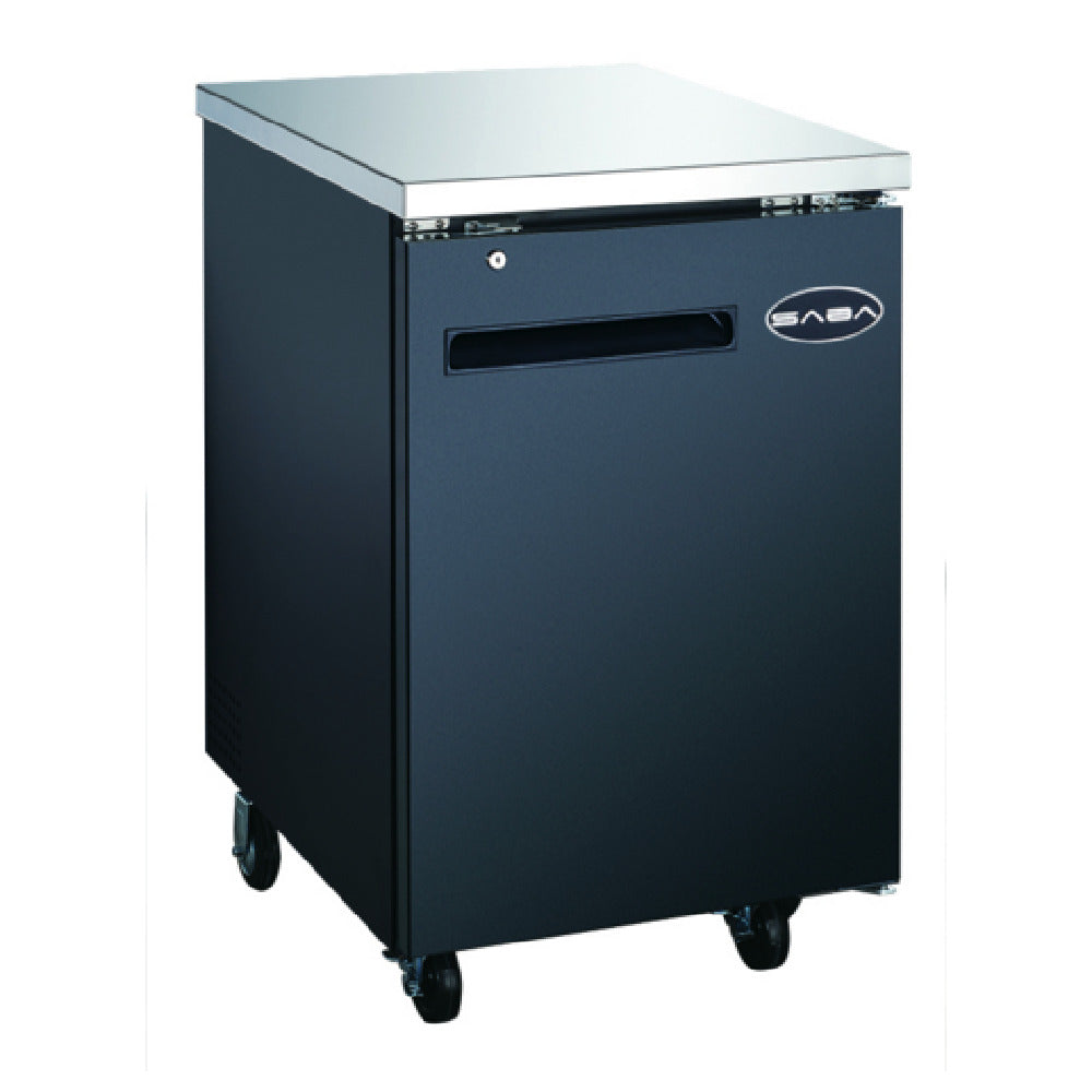 SABA SBB-27-23B Back Bar Cooler One-section 23-1/2" W