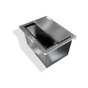 Steel Works Stainless SWDIIB-183010 Insulated Drop-In Ice Bin 18" X 36" 12" Deep