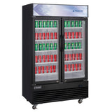 Dukers Appliance Co. USA Ltd. DSM-48R Refrigerated Merchandiser Reach-in Two-section