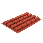 JB Prince M513 J Nougats Mold 12" X 7" Overall Makes (20) 2" X 1" Rectangles